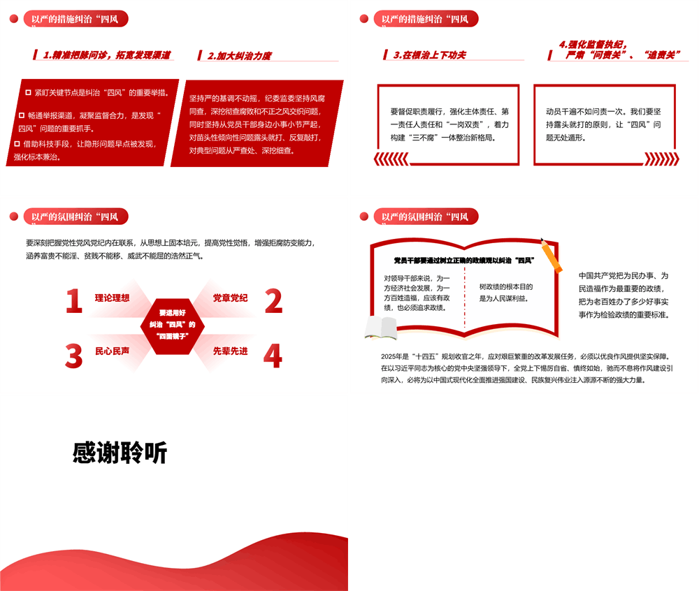 坚持以“三严”要求持续深化纠治“四风”（PPT） 第4张