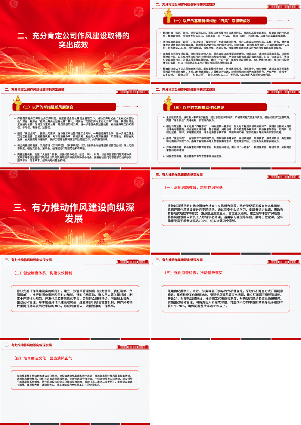 国有企业党课PPT 以作风建设引领保障国有企业高质量发展 第2张
