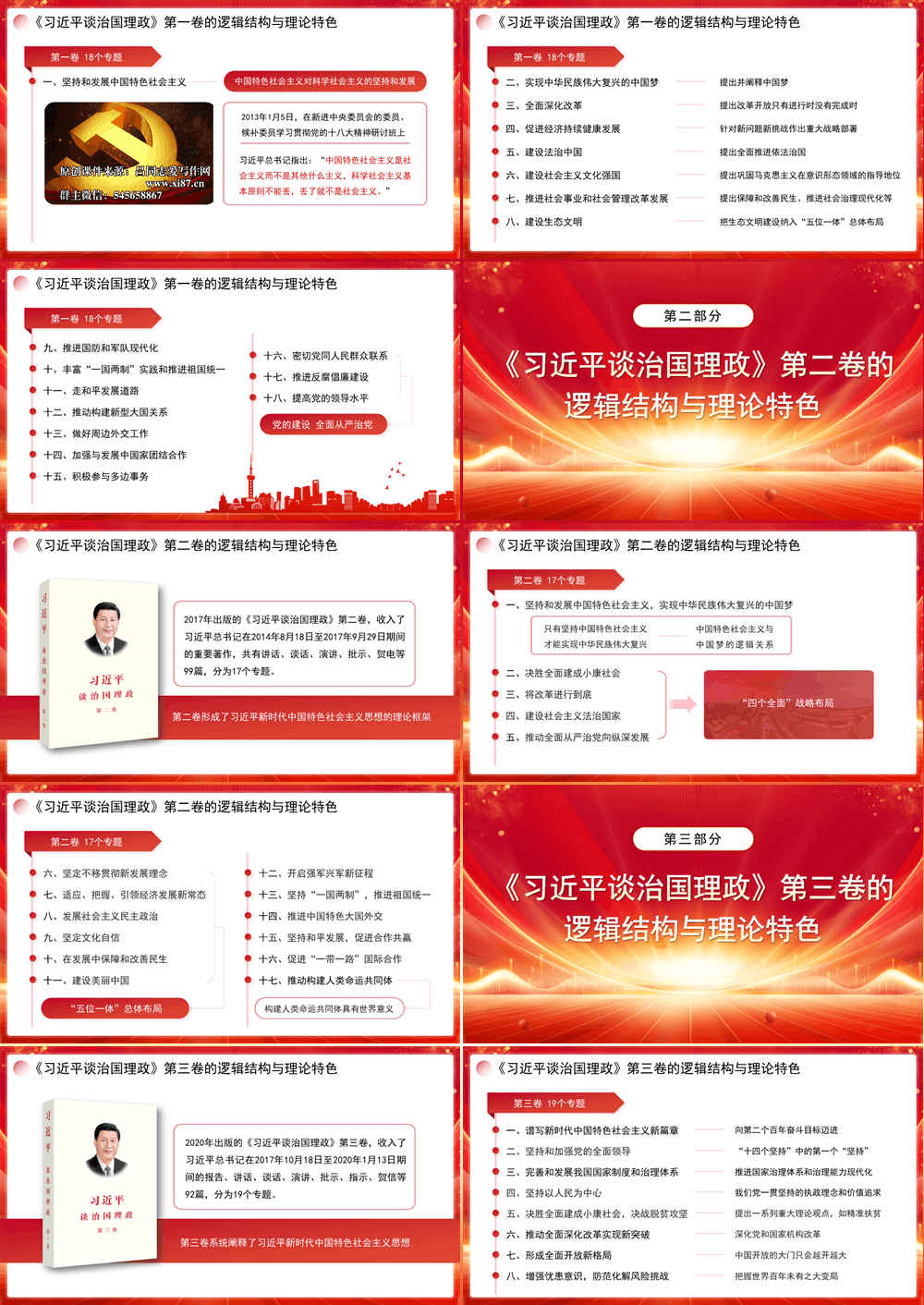 党课讲稿 第一卷至第五卷是一个整体，一脉相承、有机统一（ppt＋讲稿） 第2张