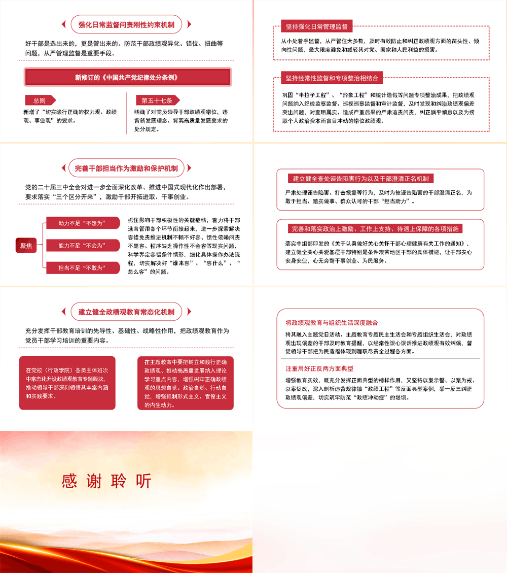 领导干部要树立和践行正确政绩观（PPT） 第3张