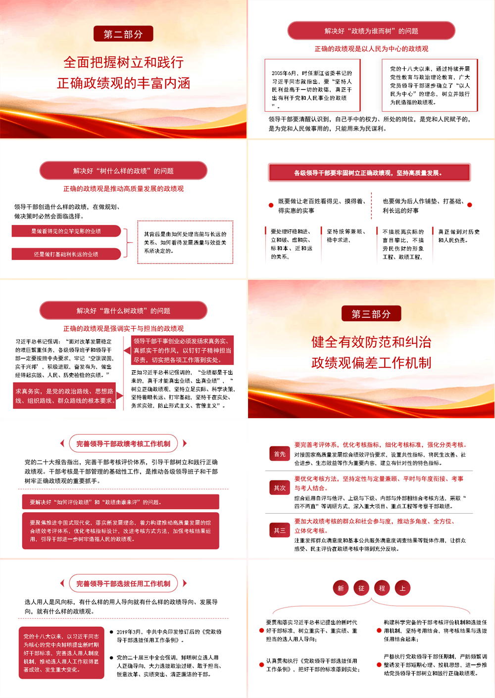 领导干部要树立和践行正确政绩观（PPT） 第2张