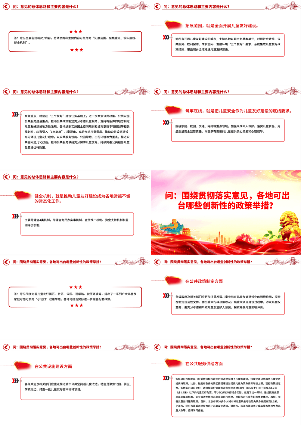 关于在全社会推进儿童友好建设的意见 解读PPT课件 第2张