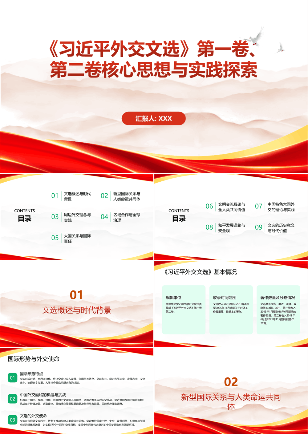 《习近平外交文选》第一卷、第二卷核心思想与实践探索 第1张