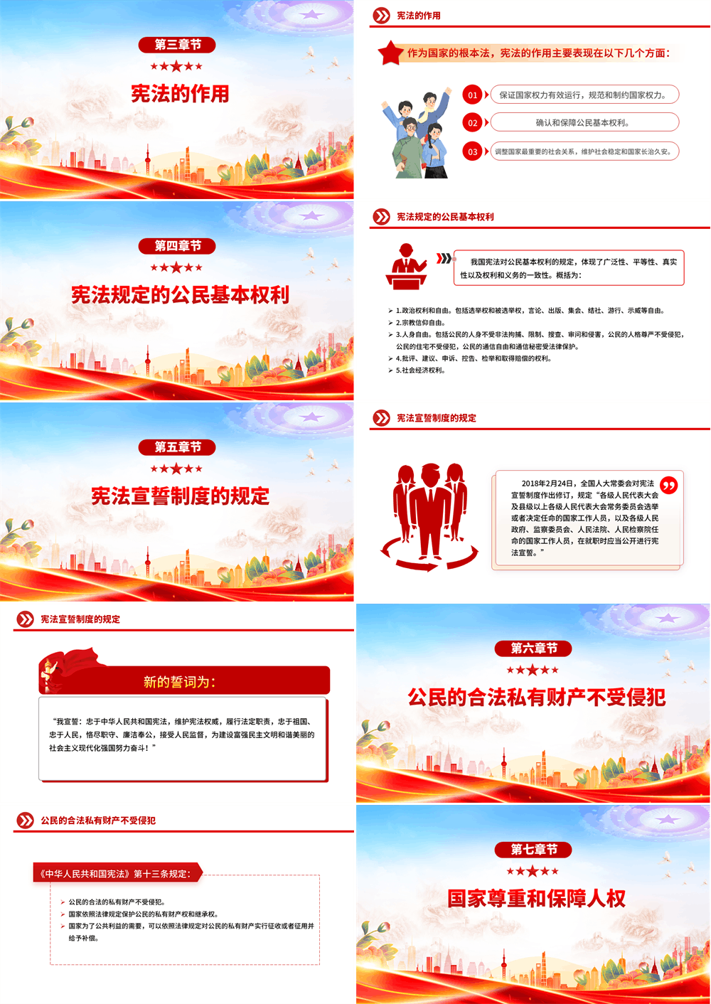 国家宪法日宪法知识学习PPT课件 第2张