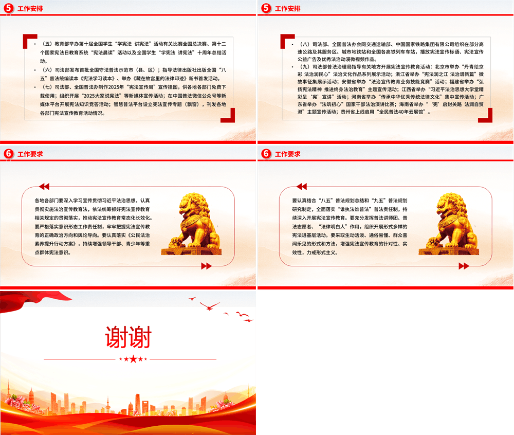 全国“宪法宣传周”工作方案PPT课件 第2张