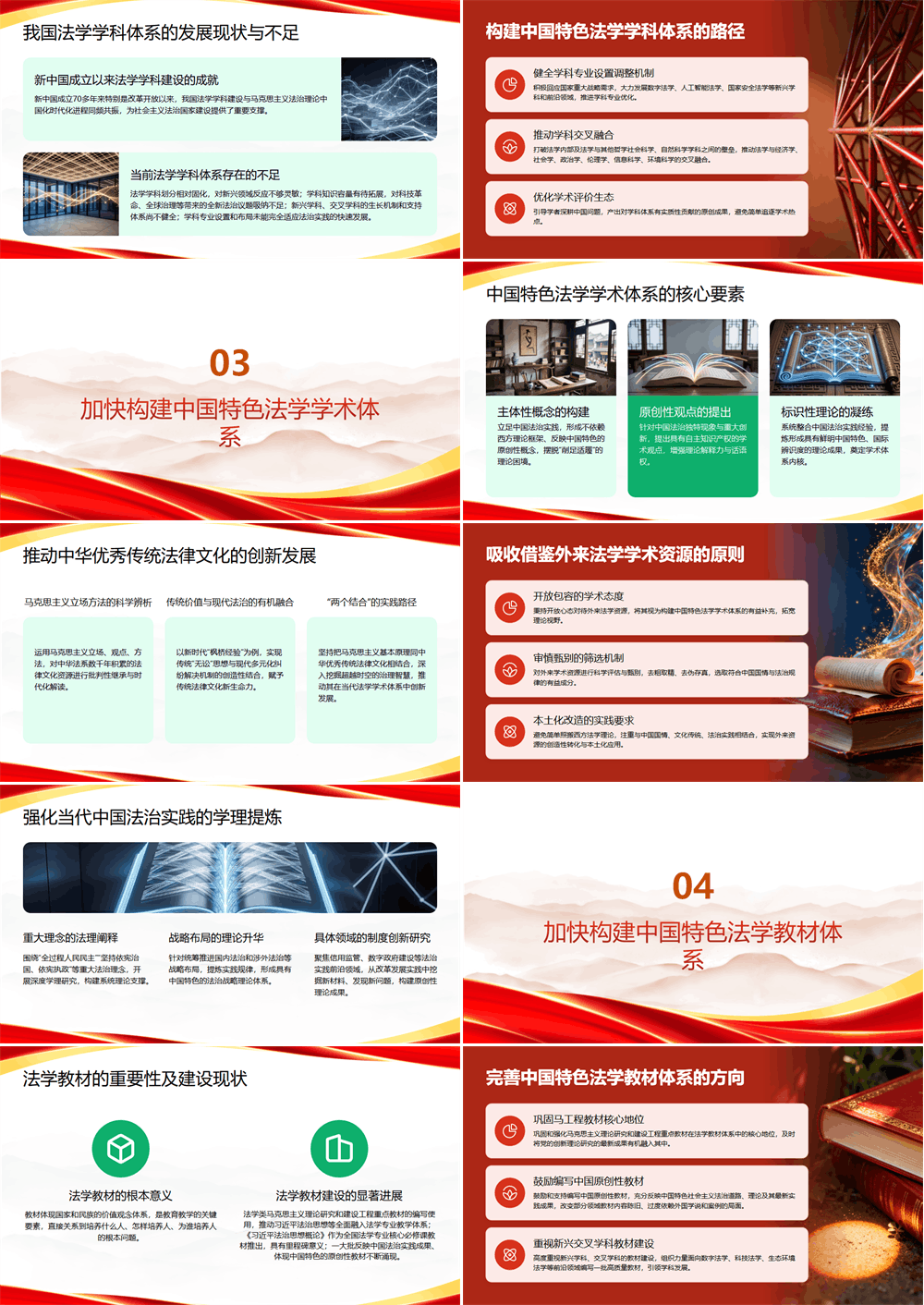 PPT党课 加快构建中国自主法学知识体系的路径探索 第2张