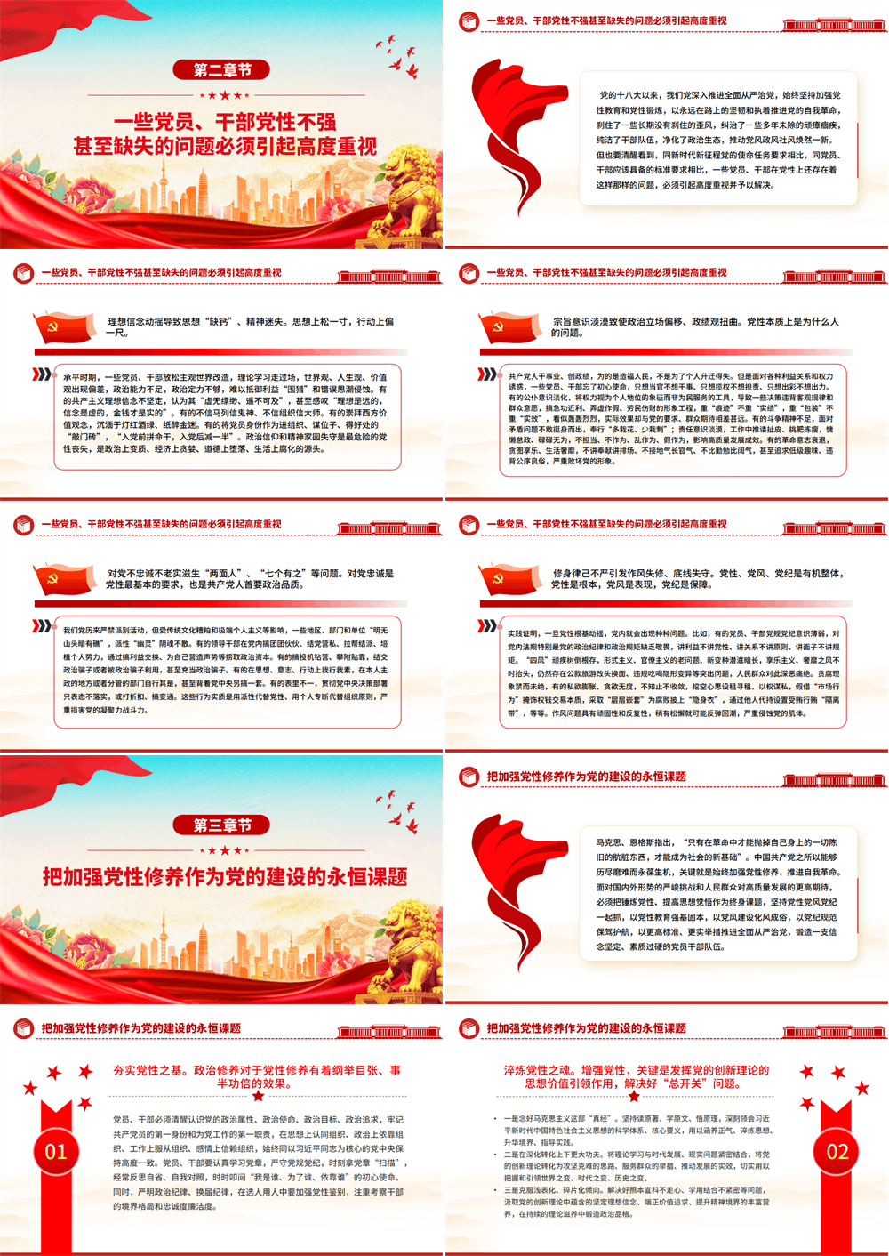持之以恒加强党性修养PPT党课课件 第2张