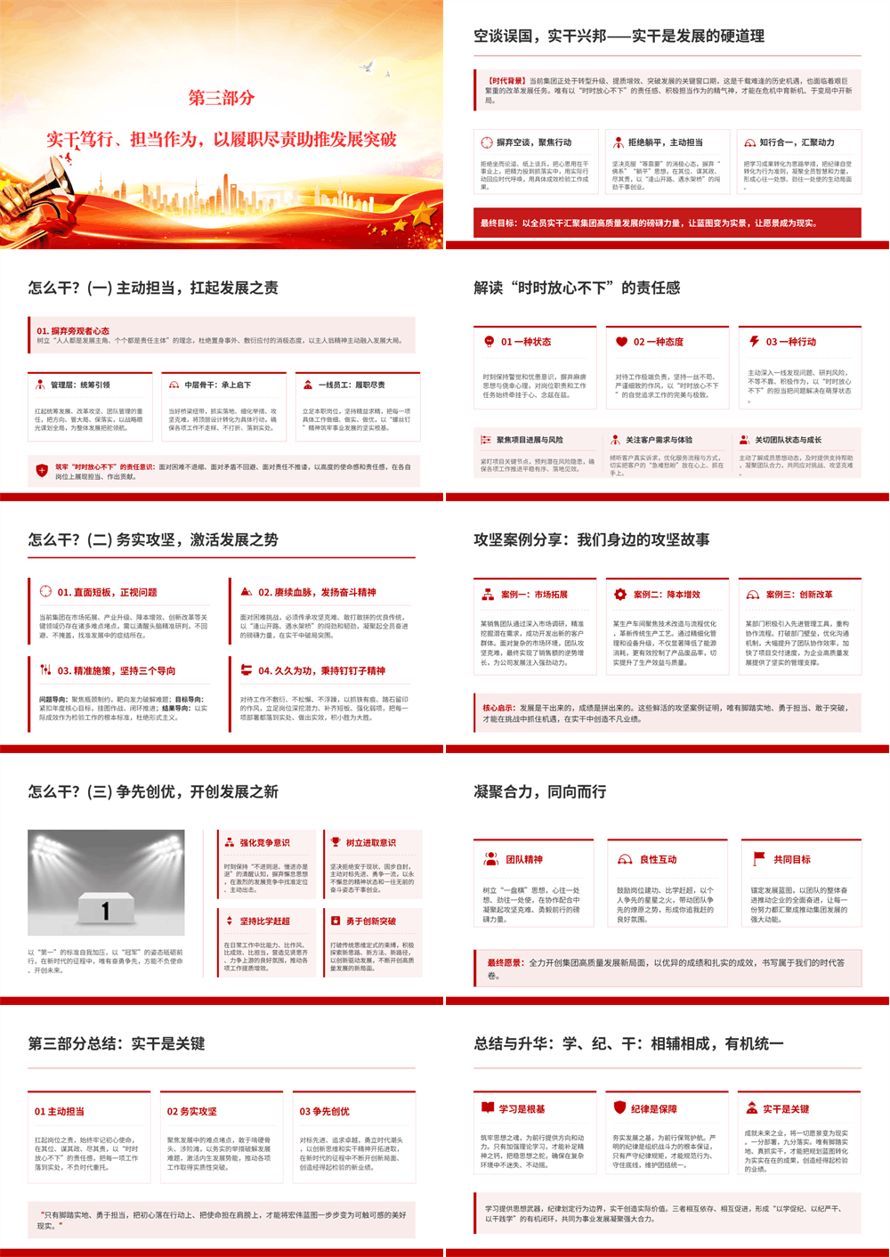 党课PPT 以学铸魂强纪律，实干担当促发展，以严明的纪律作风护航国有企业高质量发展 第3张