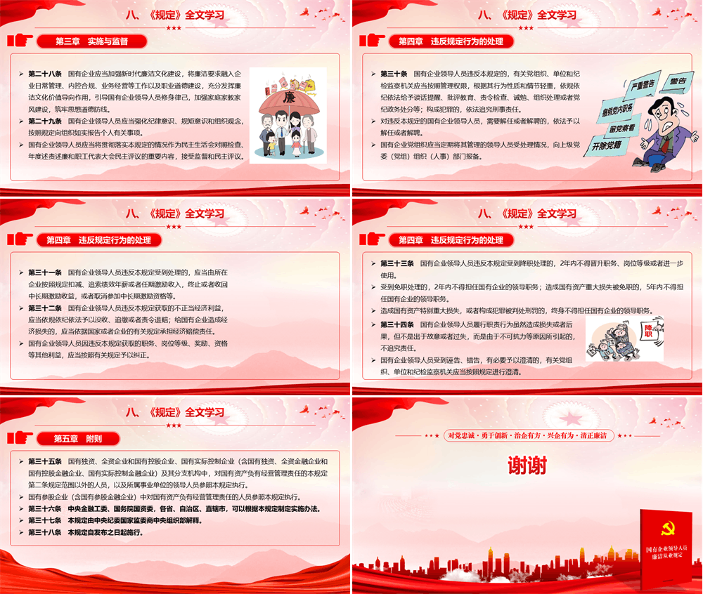 PPT党课讲稿 《国有企业领导人员廉洁从业规定》重点内容学习宣讲 第7张